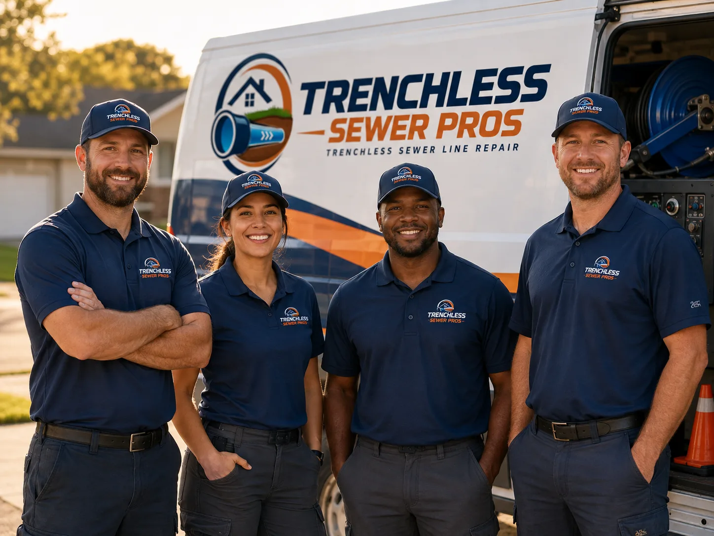 Trenchless Sewer Repair company in Wolflake, IN
